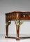 French Empire Style Bronze and Mahogany Leather Desk, Image 12