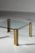 Gilded Bronze Coffee Tables by Peter Ghyczy, Holland, 1960s, Set of 2 6