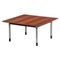 Italian Square Coffee Table in the Style of Finn Juhl, Image 1
