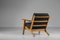 Scandinavian Model GE 290 Lounge Chair by Hans Wegner for Getama, 1953 7