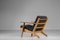 Scandinavian Model GE 290 Lounge Chair by Hans Wegner for Getama, 1953 6