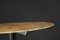 Oval Travertine & Marble Dining Table with Chrome 4 Star-Feet, 1970s 12