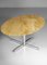 Oval Travertine & Marble Dining Table with Chrome 4 Star-Feet, 1970s 11