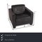 Model Ds 17 Black Leather Lounge Chair from de Sede, Image 2