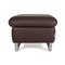 Dark Brown Leather Ottoman from Willi Schillig 9