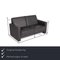 Mr 140 2-Sitzer Sofa aus grauem Leder von Musterring 2
