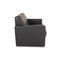 Mr 140 2-Sitzer Sofa aus grauem Leder von Musterring 5
