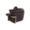 Medea Black Leather Corner Sofa from Artanova, Image 9