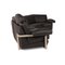 Medea Black Leather Corner Sofa from Artanova 7