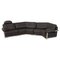 Medea Black Leather Corner Sofa from Artanova 6