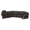 Medea Black Leather Corner Sofa from Artanova, Image 6