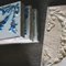 Hand Painted Ceramic Relief Tiles by Societe Morialme, 1895, Set of 50, Image 2