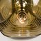 Smoked Glass Wall Sconce by Peill Putzler for Koch and Lowy, Image 3