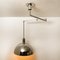 Ceiling Lamp with Chromed Swing Arm by Franco Albini, 1960s, Image 6