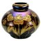 Art Nouveau Ruby Enameled Glass Vase from COR, Image 1