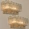 Giant Wall Lights from Doria Leuchten, Germany, 1960s, Set of 2 3