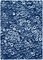 Handgemachte Cyanotypie organischer Bambus Kreise, Cyanblau Blauer Musterdruck, Papier, 2021 1