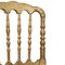 Silla estilo Chiapole de Napoleon III de madera maciza dorada hecha a mano, años 60, Imagen 5