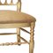 Napoleon III Style Chiavari Solid Wooden Hand-Crafted Gold Leaf Chair, France, 1960s 6