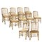 Napoleon III Style Chiavari Solid Wooden Hand-Crafted Gold Leaf Chair, France, 1960s 7