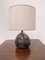 Lámpara de mesa de cerámica de Theresa Bataille, Dour Belgium, Imagen 2