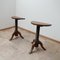 Mid-Century Demi-Lune Side Tables in the Style of Charles Dudouyt, Set of 2, Image 10
