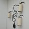 Französische Custom Wandlampe im Stil von Jean Royère 2