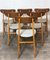 Scandinavian Dining Chairs, 1950s, Set of 6 7