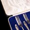 Vintage English Art Deco Cake Forks in Silver, Set of 12 12