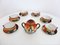 Hand-Painted Chinese Porcelain Set, 1950s, Set of 13 1