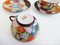 Set di porcellane cinesi dipinte a mano, anni '50, set di 13, Immagine 12