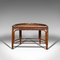 Antique Oriental Nesting Tables in Bamboo, Set of 3 6