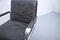 Black Leather Delta 2000 Desk Chair on Wheels from Wilkhahn, Image 3