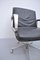 Black Leather Delta 2000 Desk Chair on Wheels from Wilkhahn 2