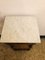 Vintage Side Table with Marble Top, Image 8
