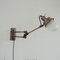 Industrial French Metal and Glass Adjustable Wall Lamp 11