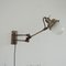 Industrial French Metal and Glass Adjustable Wall Lamp, Image 11