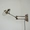 Industrial French Metal and Glass Adjustable Wall Lamp 9