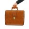 Vintage Briefcase in Cognac Faux Leather, Czechoslovakia, 1960s, Image 10