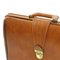 Vintage Briefcase in Cognac Faux Leather, Czechoslovakia, 1960s 9