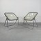 Chaise Acrylic Glass Plona par Giancarlo Piretti pour Castelli, 1970s 1