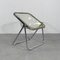 Acrylic Glass Plona Chair by Giancarlo Piretti for Castelli, 1970s, Image 4