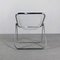 Clear Plona Chair by Giancarlo Piretti for Castelli, 1970s 4