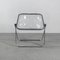 Clear Plona Chair by Giancarlo Piretti for Castelli, 1970s 2
