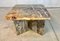 Italian Square Multicolored Marble Side or Coffee Table, 1970s 1