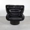 Black Elda Lounge Chair by Joe Colombo for Comfort Italy, 1960s, Image 2