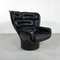 Black Elda Lounge Chair by Joe Colombo for Comfort Italy, 1960s, Image 1
