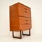 Mid-Century Walnut Chest of Drawers by Gunther Hoffstead for Uniflex, 1950s 7