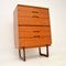 Mid-Century Walnut Chest of Drawers by Gunther Hoffstead for Uniflex, 1950s 1