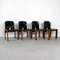 Sedie modello 121 di Afra & Tobia Scarpa per Cassina, anni '60, set di 4, Immagine 3